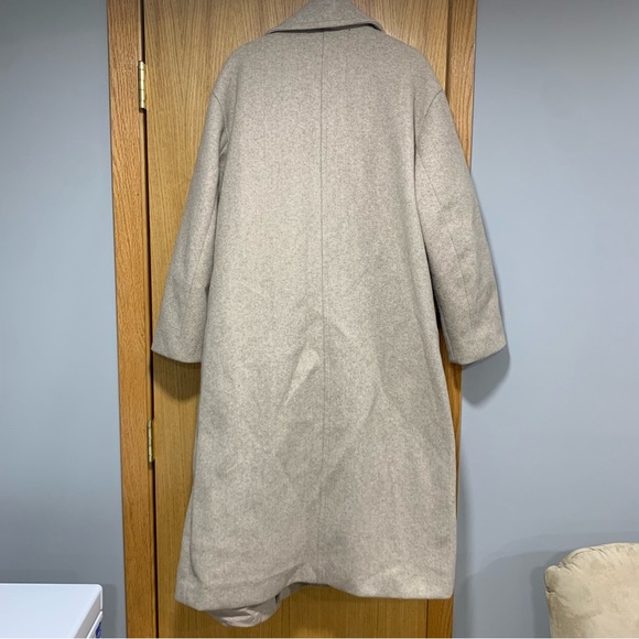 Zara Women's Oversized Coat in Tan - Size Small - Picture 3 of 5